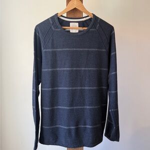 Billy Reid stripped sweatshirt